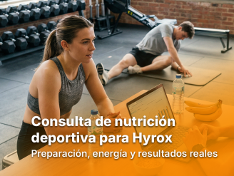 Consulta de nutrición deportiva para hyrox