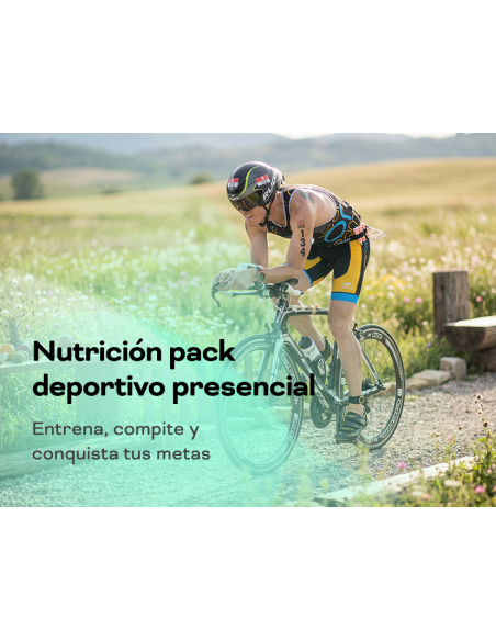 Nutrición pack deportivo presencial